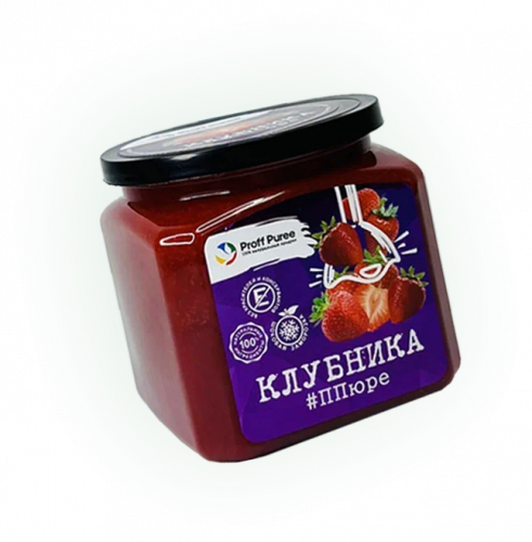 Клубника пюре 500гр Proff Puree фото