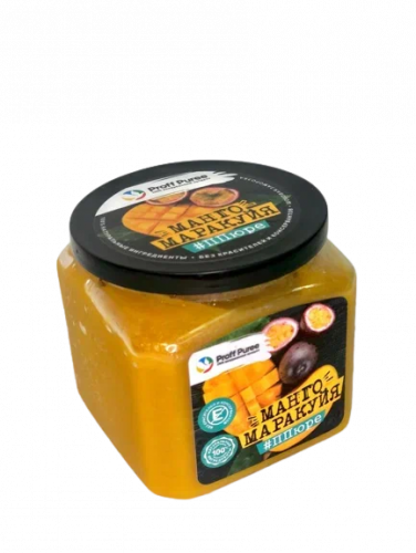 Микс манго маракуйя пюре 500гр Proff Puree  фото