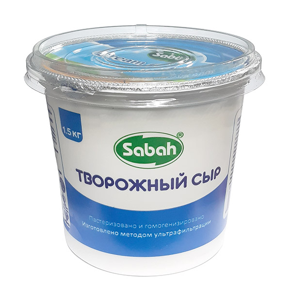 Сыр творожный Sabah,69%,1,5кг фото