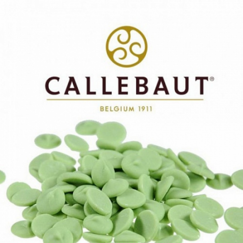 Шоколад зеленый со вкусом лимона 100 г Callebaut