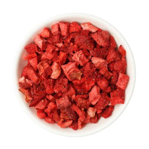 Клубника сублимированная кусочки 20г фото