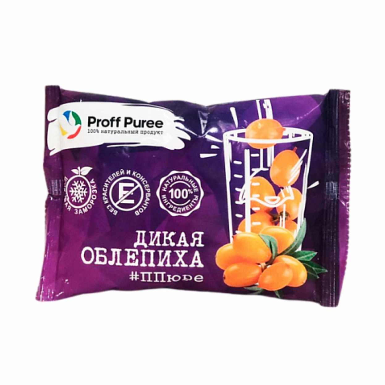 Облепиха пюре саше 250 гр Proff Puree фото