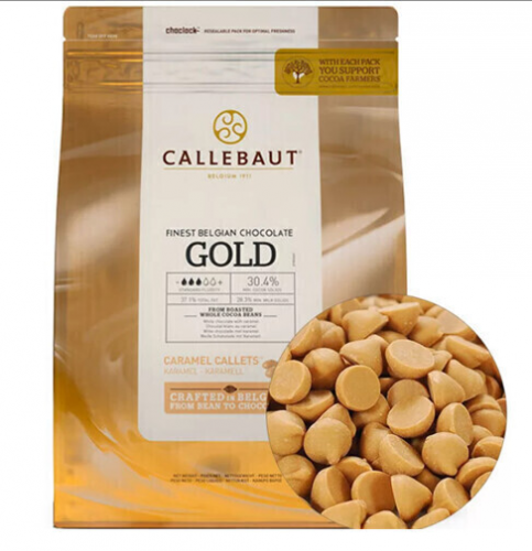 Шоколад белый с карамелью 200 гр Callebaut Каллебо фото