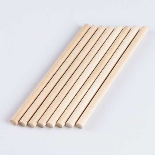 Палочки деревянные (Ось для основания многоярусного торта) 400мм х 8мм фото