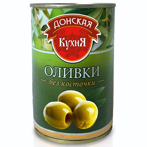 Оливки Донская кухня (без косточки) 280г фото Оливки Донская кухня (без косточки) 280г фото