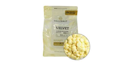 Шоколад белый VELVET, 33,1%, 2,5кг фото