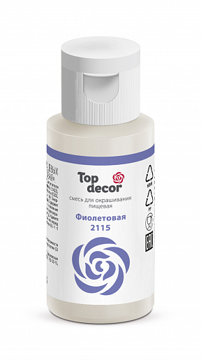 Топ декор ,Смесь для окрашивания "Фиолетовая", 30г фото