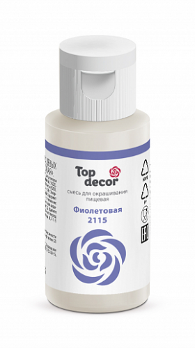 Топ декор ,Смесь для окрашивания "Фиолетовая", 30г фото