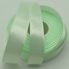 Ленты атласные 12 мм 30 ярдов (салатовый 141) фото